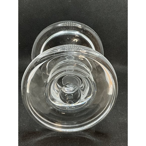 A very Nice Glass Candlestick in Excellent Condition - Picture 5 of 6